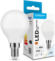 Modee Lighting LED Izzó Globe Mini G45 4, 9W E14 200° 6000K (470 lumen) ERP (ML-G456000K4-9WE14)