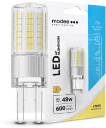 Modee Lighting LED Izzó G9 Aluminium 5W 2700K (600 lumen) ERP B1 (ML-G9A2700K5WNB1)