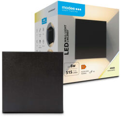 Modee LED Fali Lámpa (LWL0007) 6W IP65 100x100x100mm 4000K (515 lumen) (ML-LWL0007) - lindlight