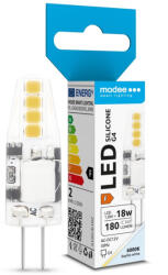 Modee Lighting LED Izzó G4 Silicon AC-DC 12V 1, 8W 6000K (180 lumen) ERP (ML-G4SAD6000K1-8WN)
