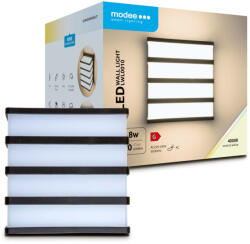 Modee LED Fali Lámpa (LWL0010) 8W IP65 120x120x92mm 4000K (610 lumen) (ML-LWL0010) - lindlight