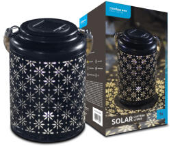 Modee Lighting LED Szolár Napelemes Lámpás LT005B (H26x17x17cm) fekete (ML-LT005)