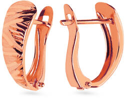 Heratis Forever Gravírozott rosé arany fülbevaló Gael, 14K IZ5836R