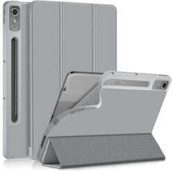  Husă LEATHER pentru Lenovo Tab P12 gri