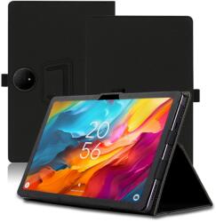  LEATHER Husă rabatabilă pentru TCL NxtPaper 14 negru