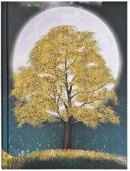  BSB notesz (16x21cm, midi, 160 old. , vonalas, arany gerinc) Gilded Tree (5) (341822)
