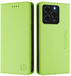  RINA Husă rabatabilă pentru Ulefone Note 20 Pro verde deschis