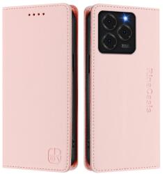  RINA Husă rabatabilă pentru Ulefone Note 20 Pro roz deschis