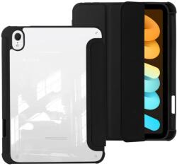  CRYSTAL Husă rabatabilă Apple iPad mini 6 2021 / mini 7 2024 neagră