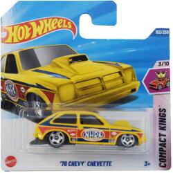 Mattel Hot Wheels: Mașinuță galbenă Chevy Chevette 1/64 - Mattel (5785/HYX43)