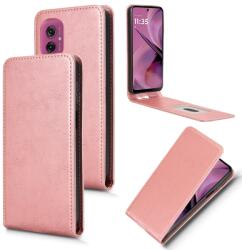  Husă rabatabilă pentru Motorola Moto G55 5G roz
