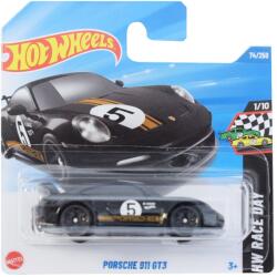 Mattel Hot Wheels: Porsche 911 GT3 No5 mașinuță neagră 1/64 - Mattel (5785/HYX17)