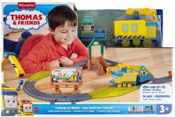 Mattel Thomas și prietenii săi: Prieteni la locul de muncă set de cale motorizată - Mattel (HGY78/JCY75)