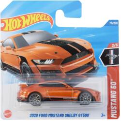 Mattel Hot Wheels: Ford Mustang Shelby GT500 mașinuță portocalie 1/64 - Mattel (5785/JBB16)