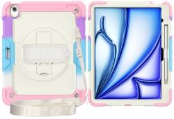  Husa durabilă SOLID 360 pentru Apple iPad Air 13 2026 / 2025 / 2024 RAINBOW
