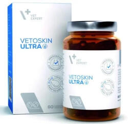 VetExpert VetoSkin Ultra Twist kapszula bőrfunckció támogatására 60x