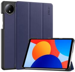 ENKAY LEATHER Husă rabatabilă pentru Xiaomi Redmi Pad SE 8.7 albastru închis