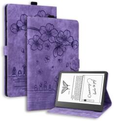  ART FLOWER Husă rabatabilă Amazon Kindle Scribe 2022 violet