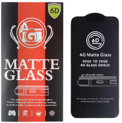  Samsung Galaxy S21 FE 5G üvegfólia, tempered glass, előlapi, 6D edzett, hajlított, fekete kerettel, matt
