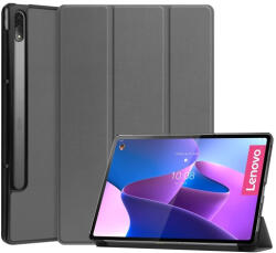  Husă Flip din LEATHER Tab P12 Pro gri