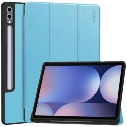 ENKAY LEATHER Husă rabatabilă pentru Samsung Galaxy Tab S10+ albastru deschis