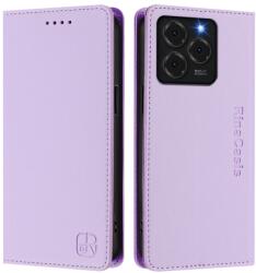  RINA Husă rabatabilă pentru Ulefone Note 20 Pro violet deschis