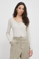 Benetton pamut hosszúujjú bézs - bézs XS - answear - 6 290 Ft