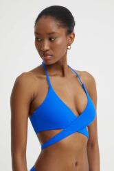 Answear Lab bikini felső enyhén merevített kosaras - kék L - answear - 10 990 Ft