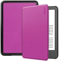 ENKAY LEATHER Husă rabatabilă pentru Amazon Kindle 11th Gen 2022 / 2024 violet