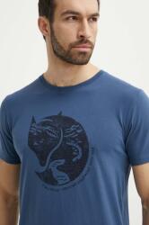 Fjall Raven pamut póló Arctic Fox T-shirt férfi, mintás, F87220 - kék S