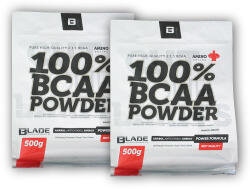 Hi Tec Nutrition 2x BS BLADE BCAA 2-1-1 pulbere 500g - căpșuni