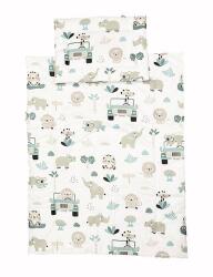 BabyBruin Gyermek ágynemű szett Bébi méret, szafari 70 * 90 cm (2 db/sz)