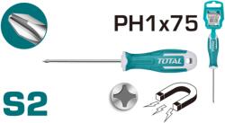 TOTAL - SURUBELNITA PHILLIPS- PH1 - 5.0 - 75MM -(INDUSTRIAL) PowerTool TopQuality