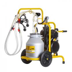 AgroElectro Aparat de muls oi, 2 posturi, 1 bidon aluminiu de 30 litri