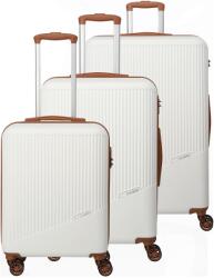 Travelite Bali S, M, L White/Cognac Valiza