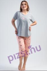 Vienetta Extra méretű halásznadrágos női pizsama (NPI837 7XL)