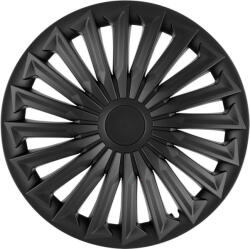 JESTIC Capace decorative de 15 inch Joy Black Matt! (set de 4 bucăți)