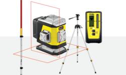 Nivel System Keresztlézer 2x 360° piros sugárral CL2R készlet (CL2Rset6)