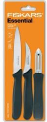 Fiskars 1024162 - 3 db-os kés készlet hámozáshoz Essential (1024162)