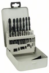 Bosch Fém patron, 19 részes fém fúrókészlet, HSS-R, DIN 338 1-10 mm (2607018354)