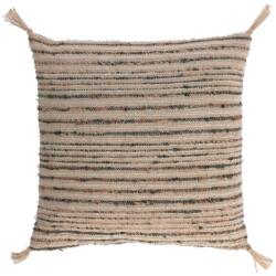 Kave Home Barna bézs színű szövet párnahuzat Kave Home Briksa 45 x 45 cm (LF-AA6383J10)