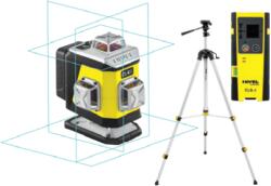 Nivel System Keresztlézer 4×360° kék sugárral CL4B készlet (CL4BSet3)