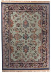 White Label Zöld szőnyeg dekoratív mintákkal WLL Raz 200x300 cm (6000239)