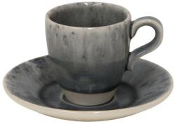 COSTA NOVA Szürke csésze csészealjjal COSTA NOVA MADEIRA 0, 08 l (ZCN-DECS04-GRY)
