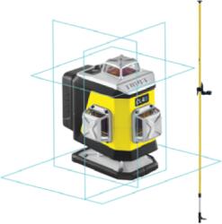 Nivel System Keresztlézer 4×360° kék sugárral CL4B készlet (CL4BSet1)