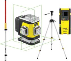 Nivel System Keresztlézer 3×360° zöld sugárral CL3G Set (CL3Gset5)