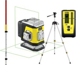 Nivel System Keresztlézer 2×360° zöld sugárral CL2G SET (CL2Gset6)