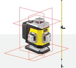 Nivel System Keresztlézer 4×360° piros sugárral CL4R készlet (CL4RSet1)