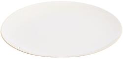 Kave Home Taisia fehér porcelán tányér arany peremmel Ø 26, 5 cm (LF-AB0043K05)