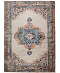 Dutchbone Kék szőnyeg keleti mintákkal DUTCHBONE Mahal 170x240 cm (6000258)